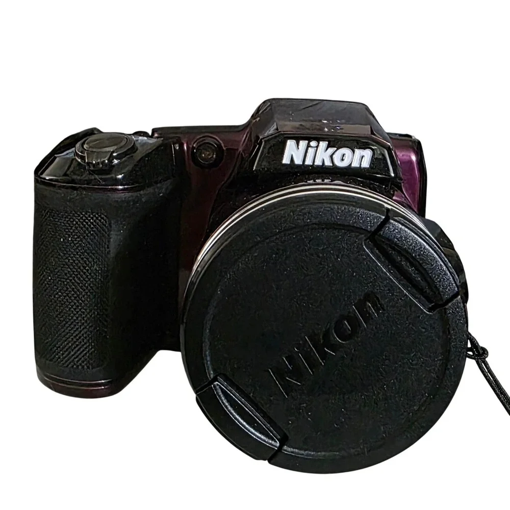 Nikon Coolpix L840 Digital Camera 38x Optical Zoom Plum Purple Wi-Fi 16.0MP